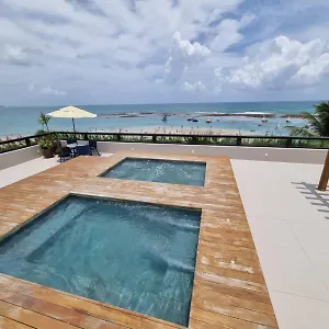 Apto Luxo Vista Piscinas Naturais Apartamento